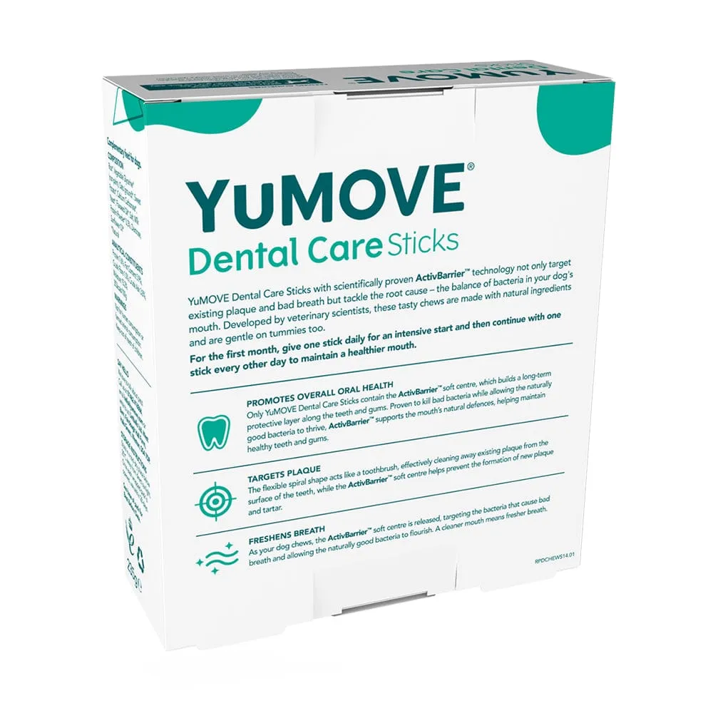 YuMOVE Dental Care Sticks - Daily Double Pack